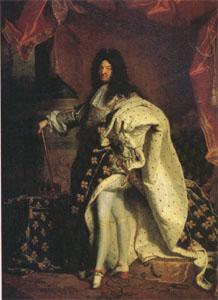 Hyacinthe Rigaud Louis XIV King of France (mk05) France oil painting art